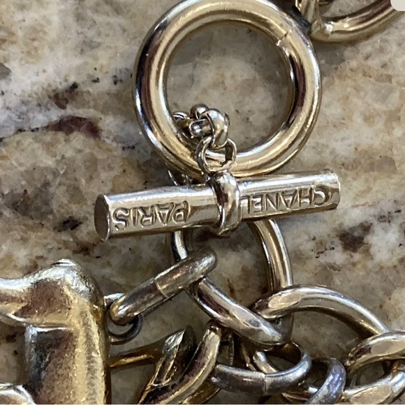 Chanel Extremely Rare 2002 16 Charms Toggled Cold Bracelet - Picture 9 of 12
